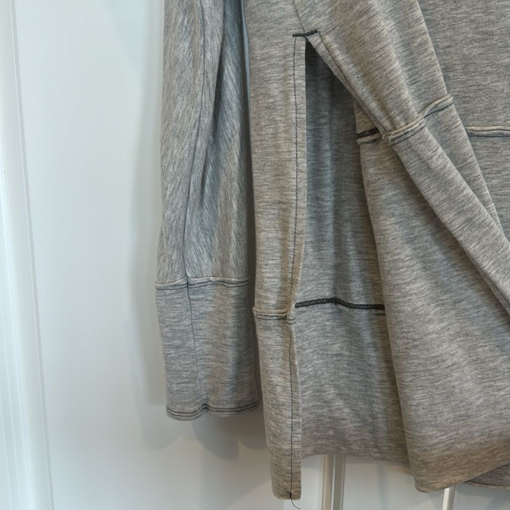 We the free off shoulder gray tunic Medium - Picture 5 of 10